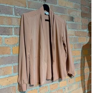 Pink 80s Peach Blouse